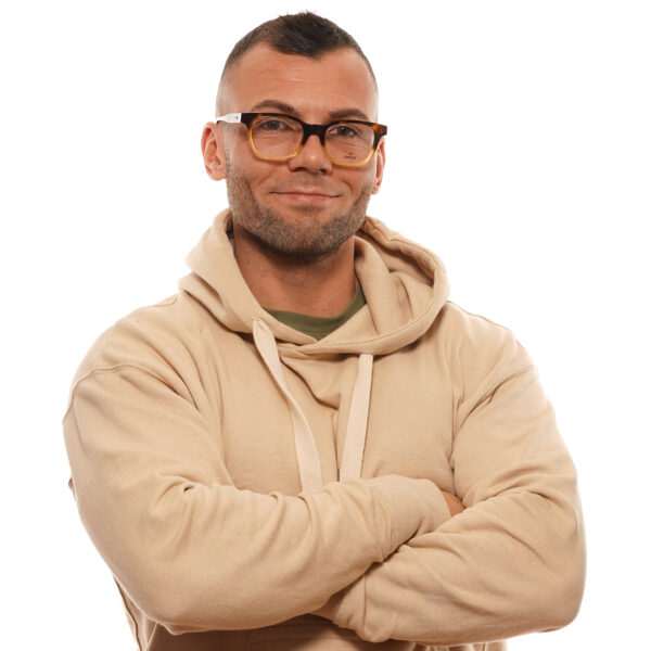 Vue portée – lunettes de vue Omega OM5004-H 52056 pour Hommes