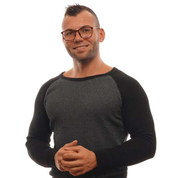 Vue portée – lunettes de vue Polaroid PLD D412/F 55086 pour Hommes