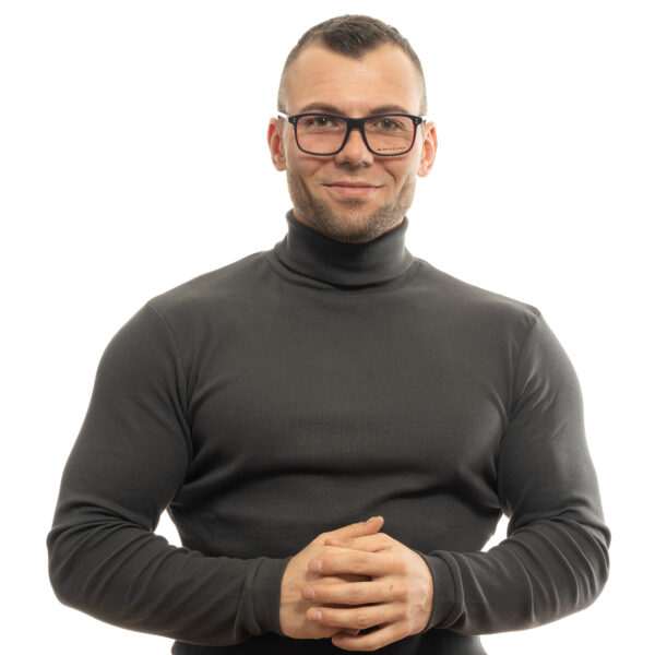 Vue portée – lunettes de vue Quiksilver EQYEG03075 51DBLK pour Hommes