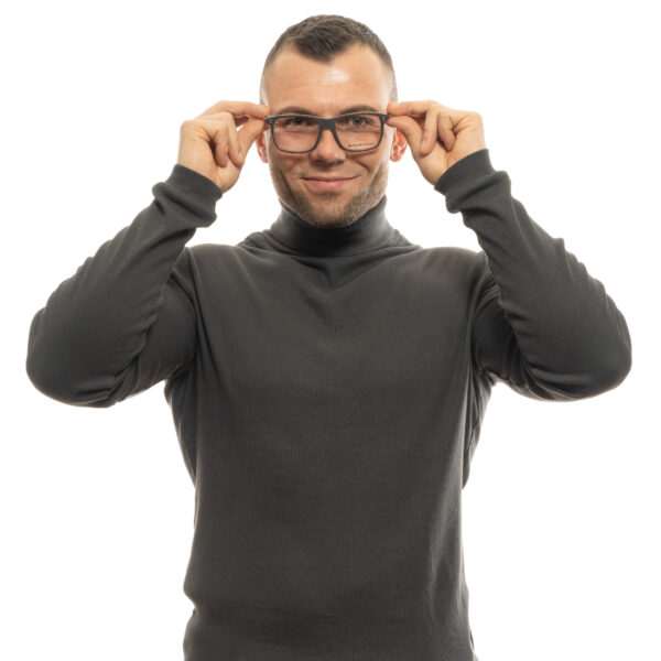 Vue portée – lunettes de vue Quiksilver EQYEG03075 55AGRY pour Hommes
