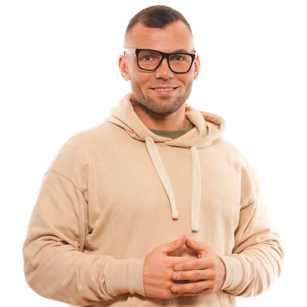 Vue portée – lunettes de vue Sandro SD1002 54102 pour Hommes