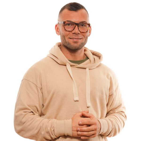 Vue portée – lunettes de vue Sandro SD1002 54201 pour Hommes
