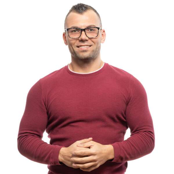Vue portée – lunettes de vue Sandro SD1009 56208 pour Hommes