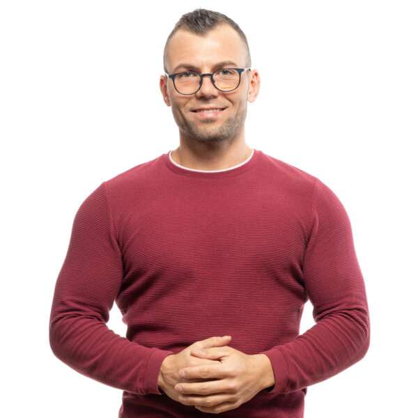 Vue portée – lunettes de vue Timberland TB1365 49091 pour Hommes