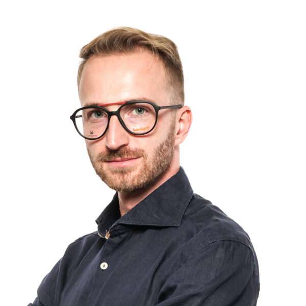 Vue portée – lunettes de vue Timberland TB1618 54002 pour Hommes