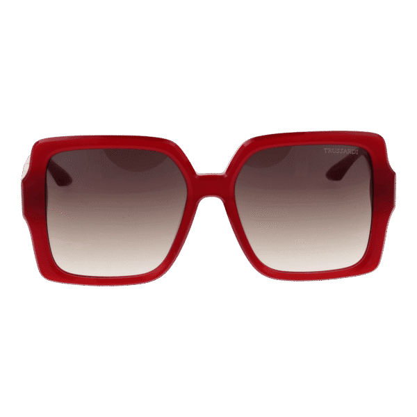 Trussardi TSW9014 56T01 – vue de face avec monture  et verres