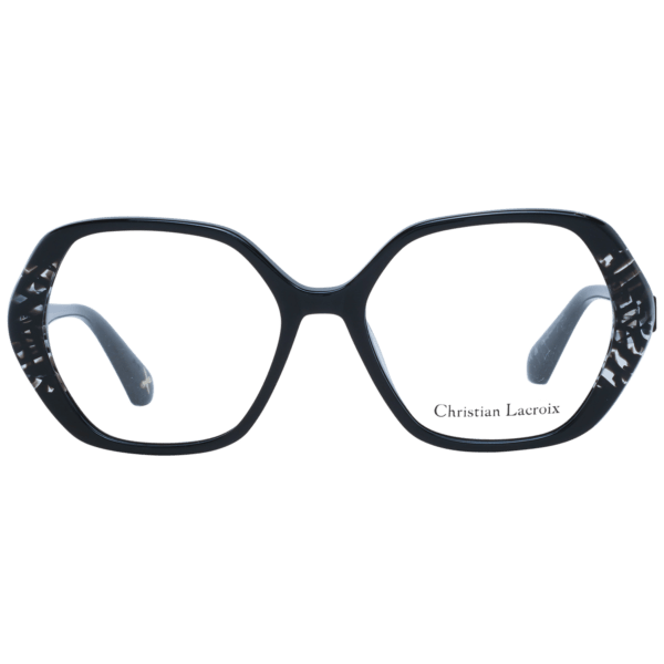 Face avant – monture optique Christian Lacroix CL1125 53001 en Noir
