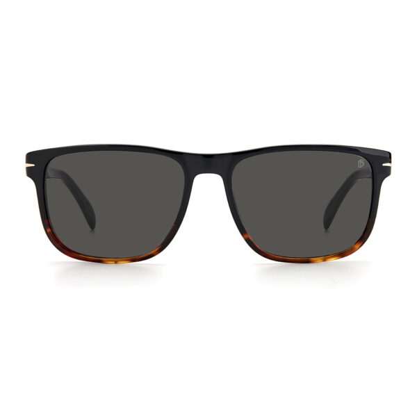 David Beckham DB 1060/S 5737NIR – vue de face avec monture  et verres