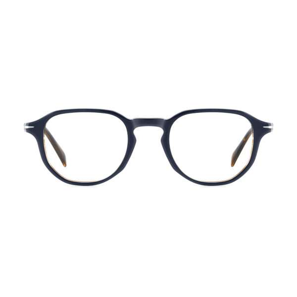Face avant – monture optique David Beckham DB 1140 49S9W en Bleu