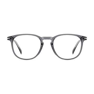 Face avant – monture optique David Beckham DB 1160 50TX7 en Gris