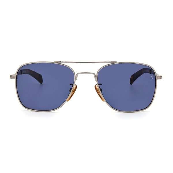 David Beckham DB 7019/S 556LBKU – vue de face avec monture  et verres