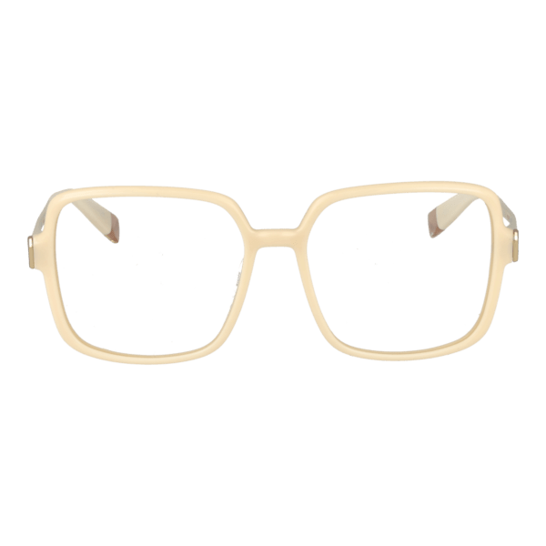 Face avant – monture optique Furla VFU632 550702 en Crème