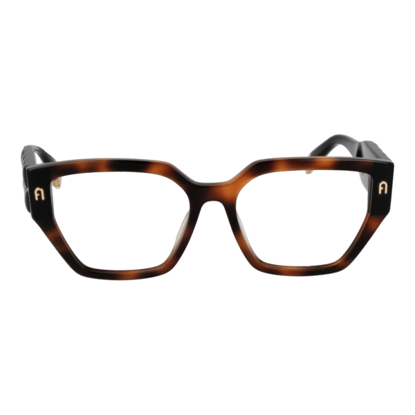 Face avant – monture optique Furla VFU775 5401AY en Brown