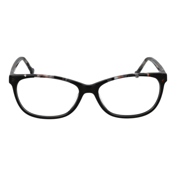 Face avant – monture optique Lunatic LUN1901 55402 en Noir