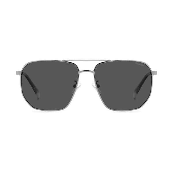 Polaroid PLD 4141/G/S/X 59KJ1M9 – vue de face avec monture et verres