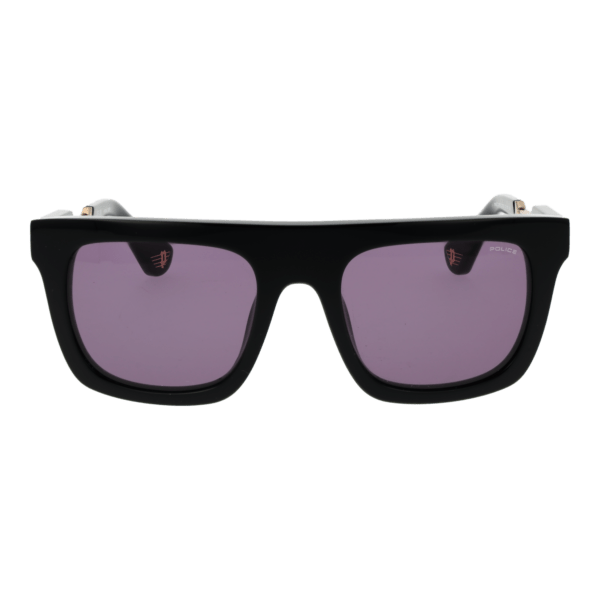 Police SPLF71 53700Y – vue de face avec monture  et verres