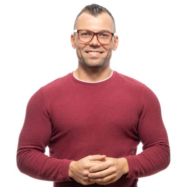 Vue portée – lunettes de vue Ted Baker TB8232 56151 pour Hommes
