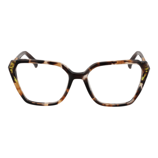 Face avant – monture optique Ana Hickmann AH6538 55P01 en Brown
