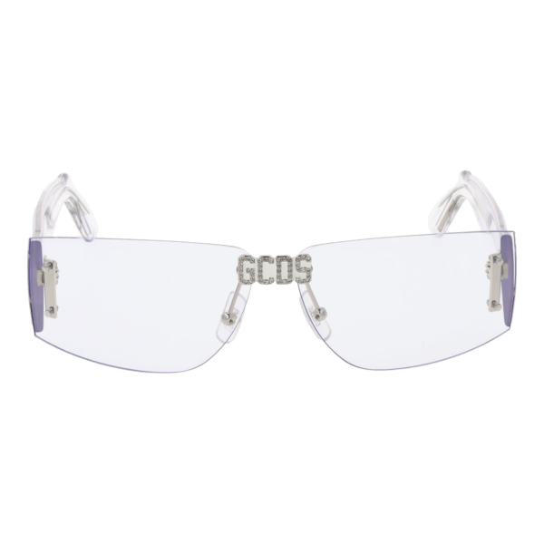 GCDS GD0042 6416X – vue de face avec monture  et verres