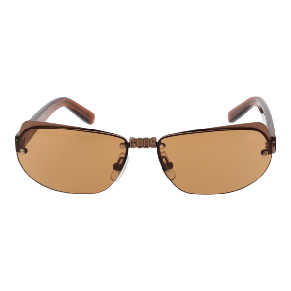 GCDS GD0047 5837E – vue de face avec monture et verres