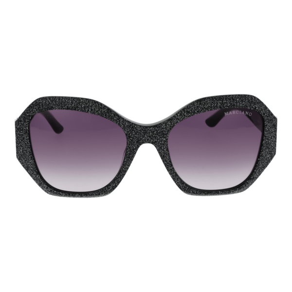Marciano by Guess GM00007 5401B – vue de face avec monture  et verres