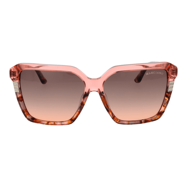 Marciano by Guess GM00009 5874F – vue de face avec monture  et verres