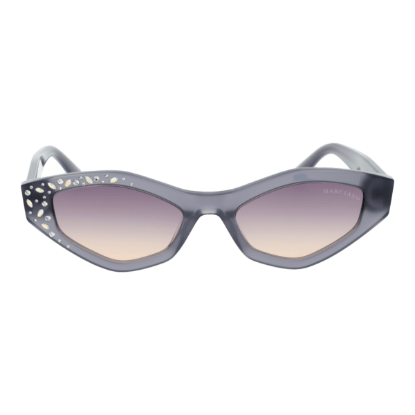 Marciano by Guess GM00017 5320B – vue de face avec monture  et verres