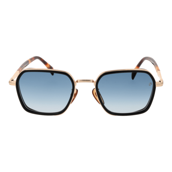 David Beckham DB 1194/G/S 53RHL1V – vue de face avec monture  et verres