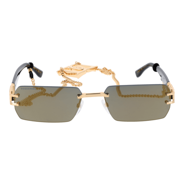 Dsquared2 D2 0189/S/SE 57000JO – vue de face avec monture  et verres