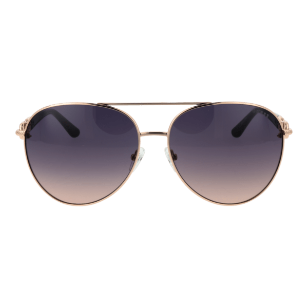 Guess GU00158 6128B – vue de face avec monture et verres