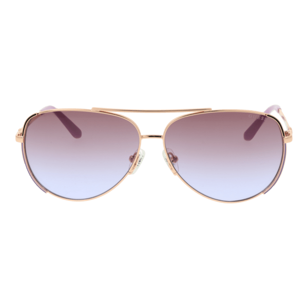 Guess GU00193 6259F – vue de face avec monture  et verres