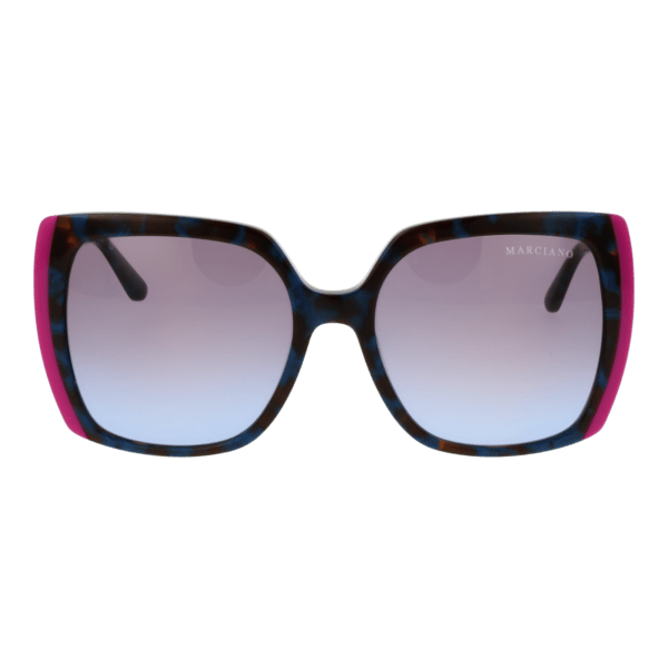 Marciano by Guess GM00005 5792W – vue de face avec monture  et verres