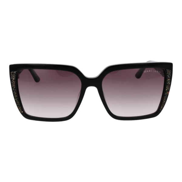 Marciano by Guess GM00012 5805B – vue de face avec monture  et verres