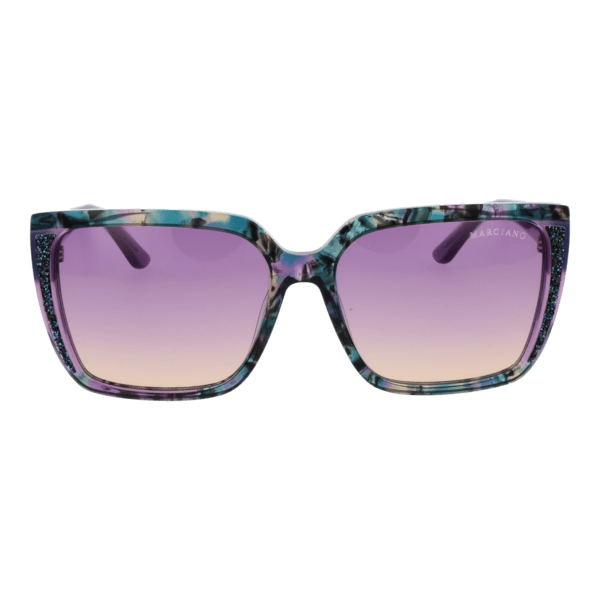 Marciano by Guess GM00012 5883Z – vue de face avec monture  et verres