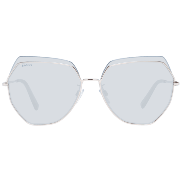 Bally BY0076-D 6128C – vue de face avec monture  et verres