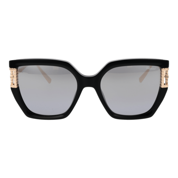 Chopard SCH378M 55BLKX – vue de face avec monture  et verres