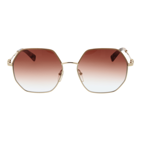 Longchamp LO140SL 58731 – vue de face avec monture  et verres
