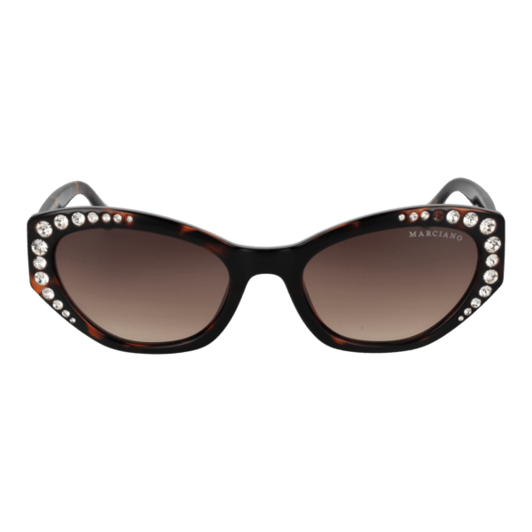 Marciano by Guess GM00001 5552F – vue de face avec monture  et verres