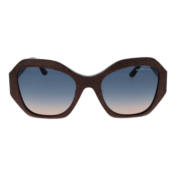 Marciano by Guess GM00007 5405W – vue de face avec monture  et verres