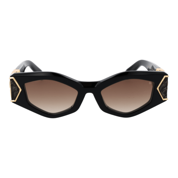 Philipp Plein SPP136M 52700Y – vue de face avec monture  et verres