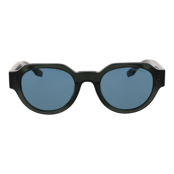 Trussardi TSU9031 51T01 – vue de face avec monture  et verres