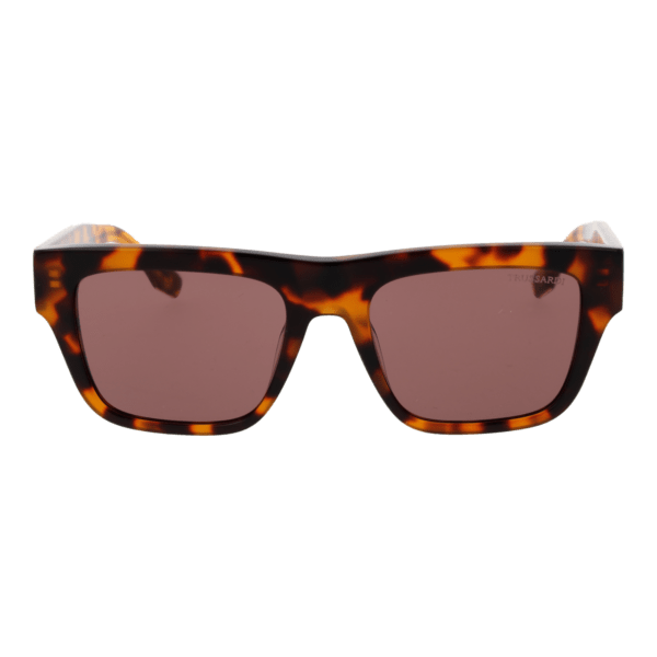 Trussardi TSU9032 53G22 – vue de face avec monture  et verres