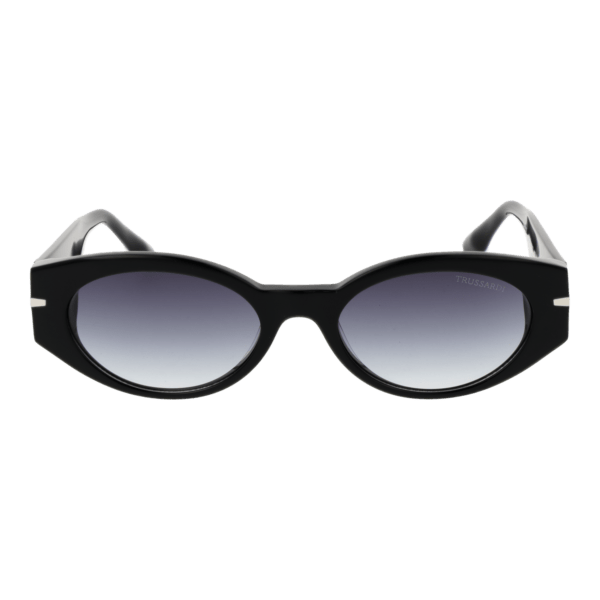 Trussardi TSW9017 54A02 – vue de face avec monture et verres