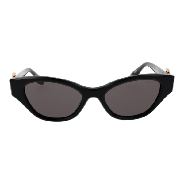 Trussardi TSW9021 55A01 – vue de face avec monture  et verres