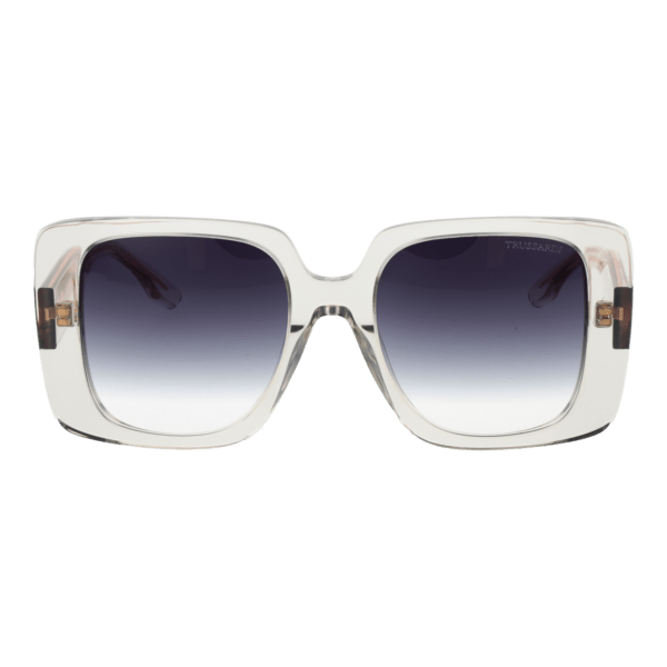 Trussardi TSW9029 53T01 – vue de face avec monture  et verres