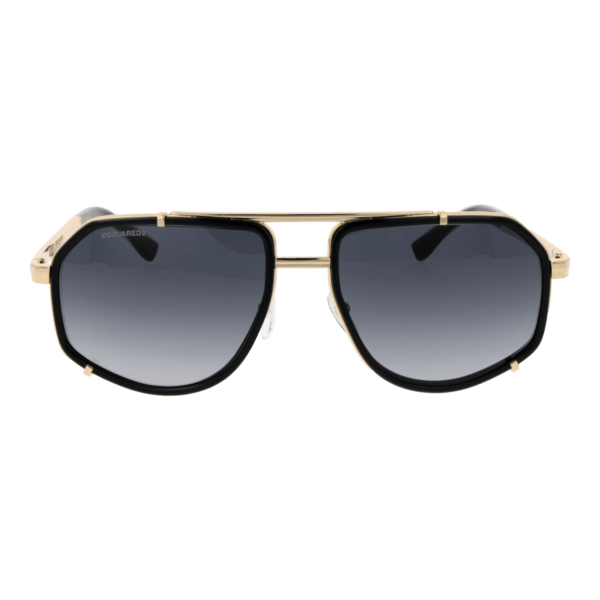 Dsquared2 D2 0190/S 608079O – vue de face avec monture  et verres