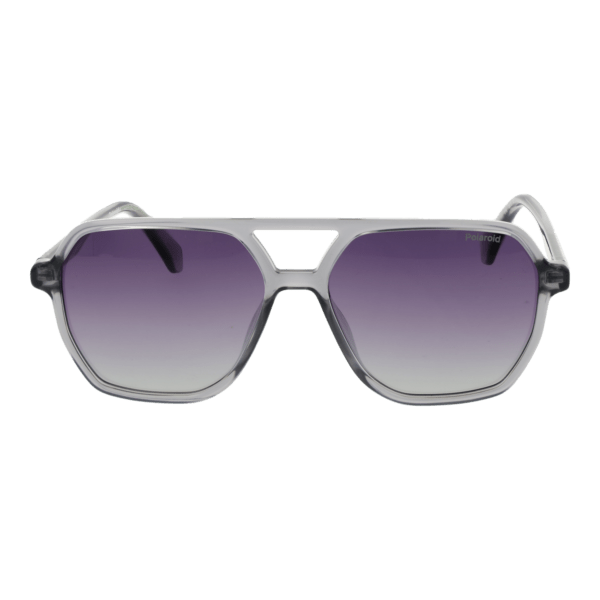 Polaroid PLD 4218/S 56YB7WJ – vue de face avec monture  et verres