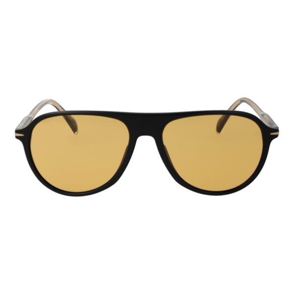 David Beckham DB 1200/S 55003HO – vue de face avec monture  et verres